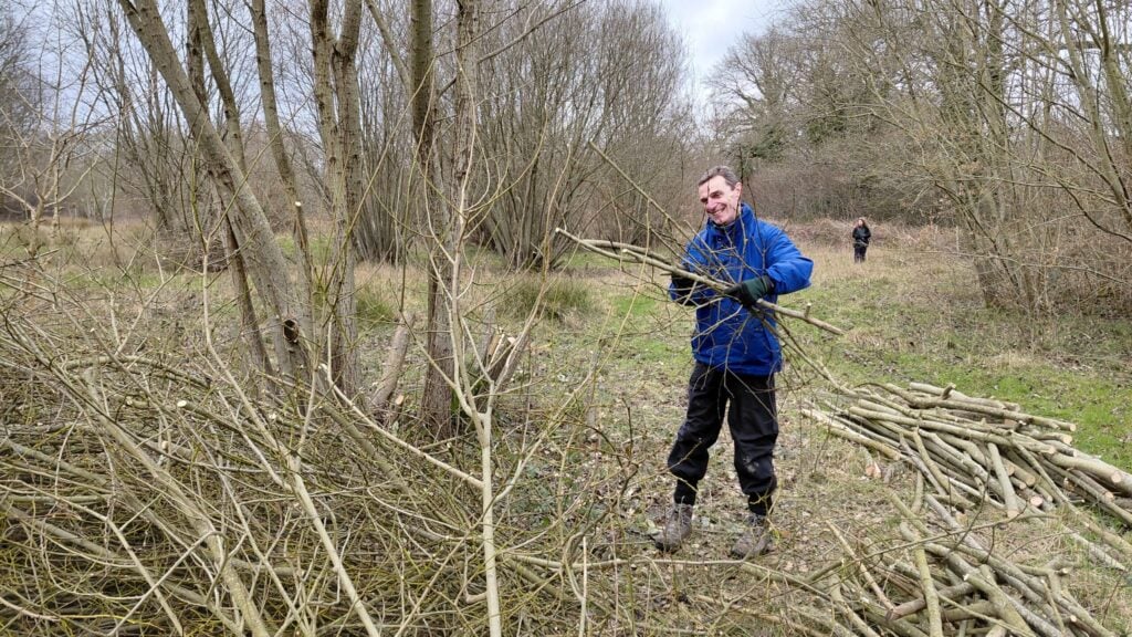 2026 Warnham Butterfly Fields scrub clearance