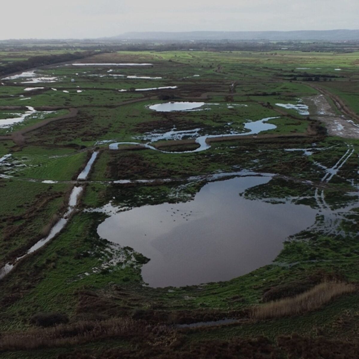 Pevensey After Drone Alex Worsley