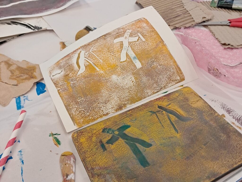 landscape Rye art session