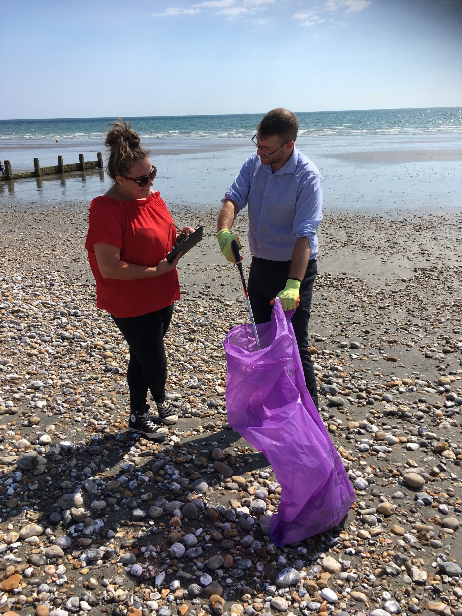 Beach Clean Louise Colbran
