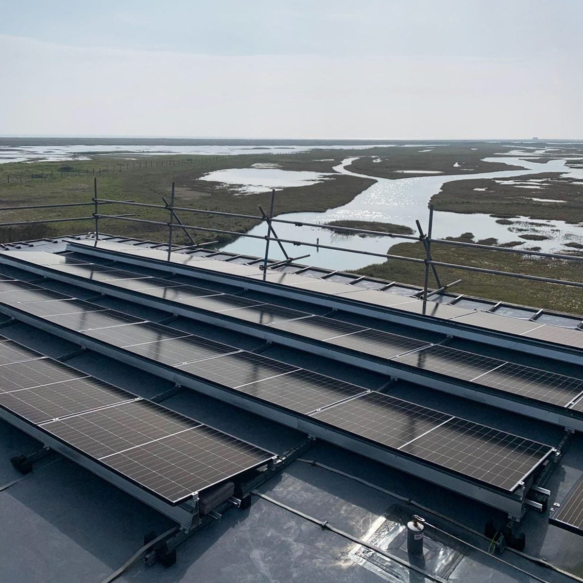 RHDC Solar Panel install