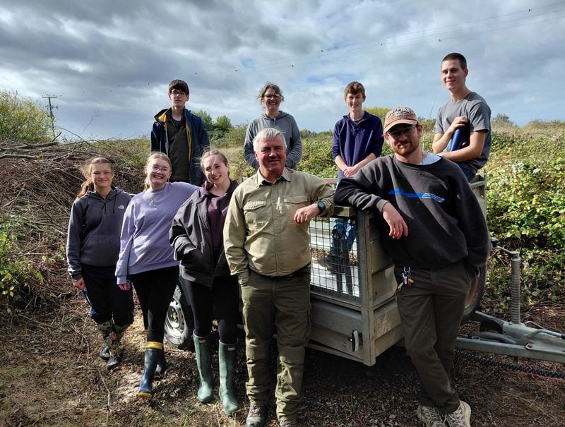 Youth Rangers at Rye Harbour Alice Oakley